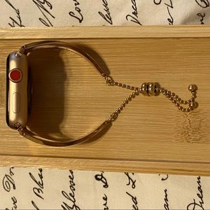 Rose Gold Apple Watch band